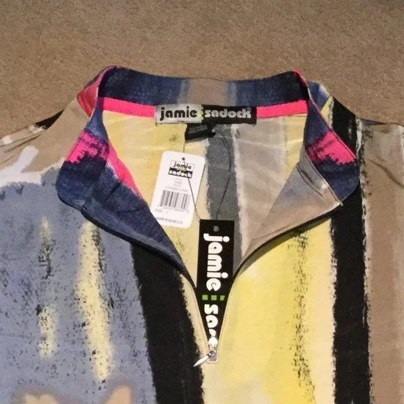 Multicolor Abstract Women's Top - Picture 3 of 5